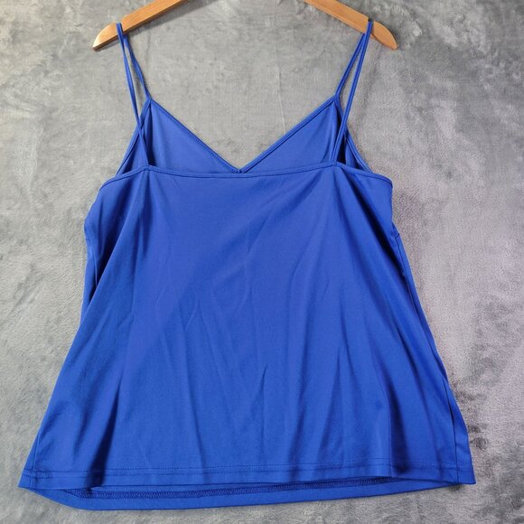 Zac&Rachel Woman Womens Camisole Top XL Blue VNeck Spaghetti Strap Layering Tank - Picture 6 of 9